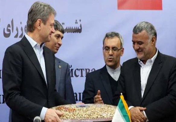 Image of Russian and Iranian Delegations